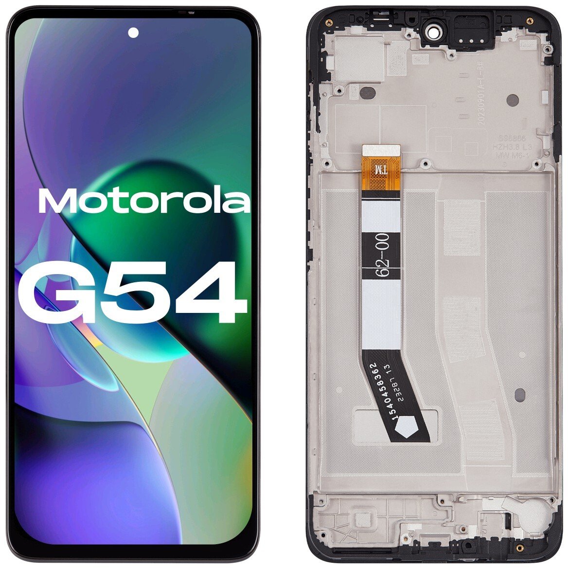 Wyświetlacz do Motorola Moto G54 5G LCD XT2343 Ekran Ramka