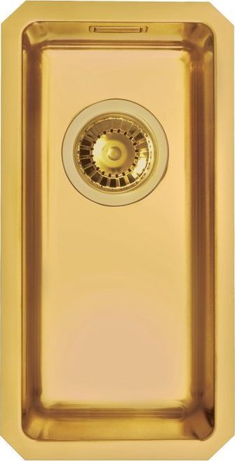 Alveus Alveus Monarch KOMBINO 10 BRĄZ zlewozmywak stalowy 217x437mm