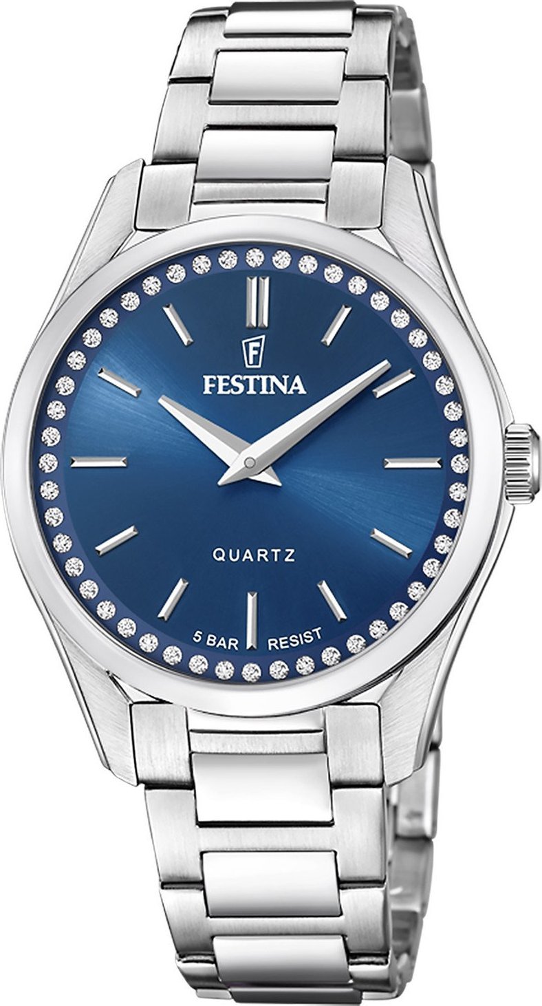 Zegarek Festina Zegarek damski Festina F20583-3 CYRKONIE srebrny