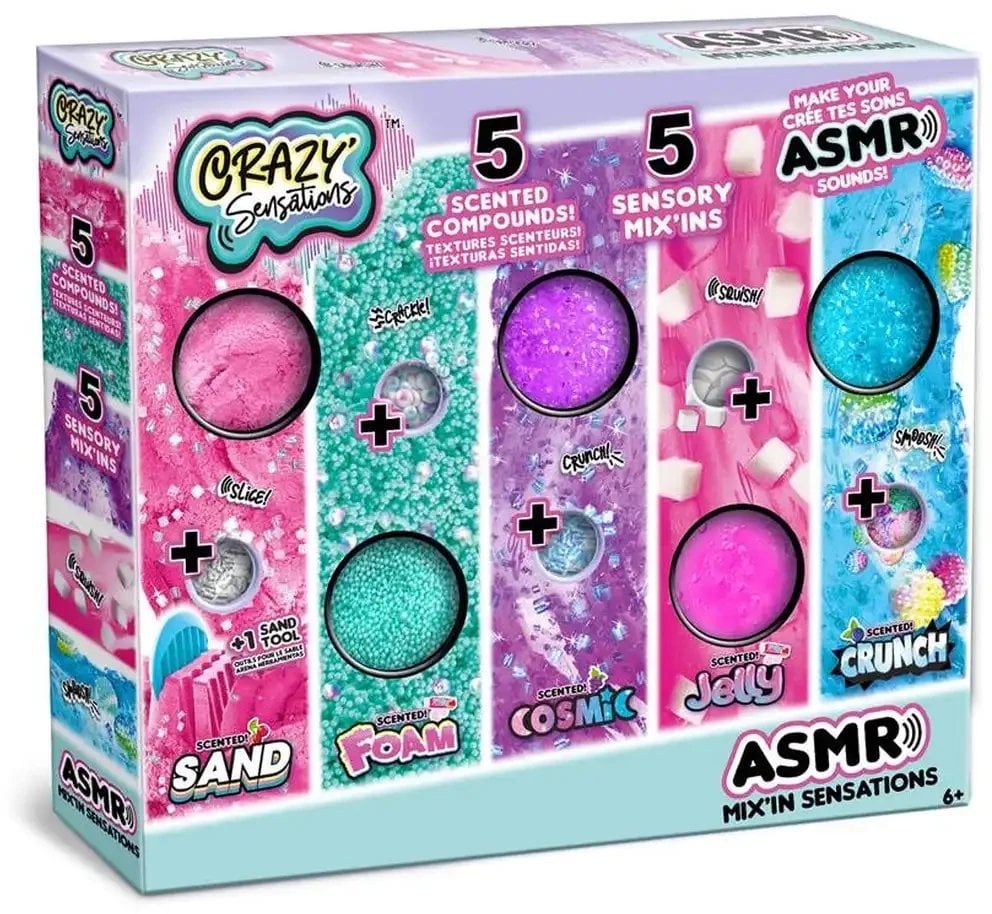 Canal Toys Crazy Sensations - ASMR 5 Pack (12001) /Arts and Crafts