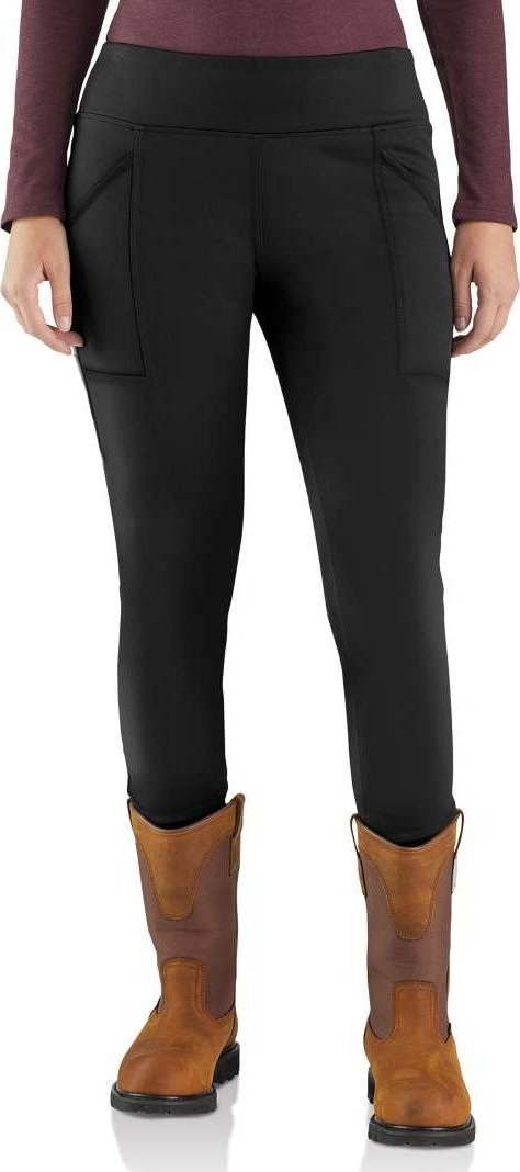 Carhartt Ocieplane Legginsy Carhartt Force Heav Black