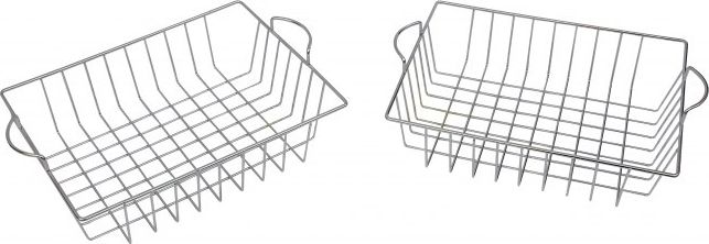 Masterkidz Zestaw 2 Metalowe Kosze Na Owoce Do Kuchni Dla Dzieci