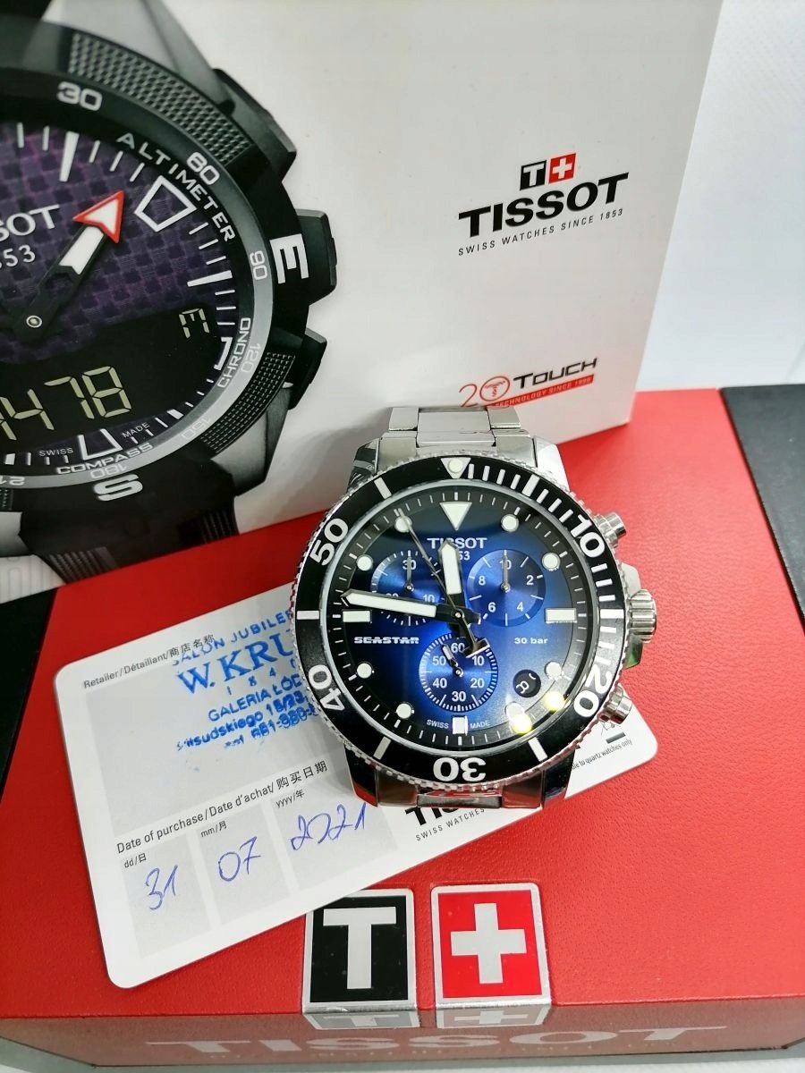 Zegarek Tissot Seastar T120.417.11.041.01