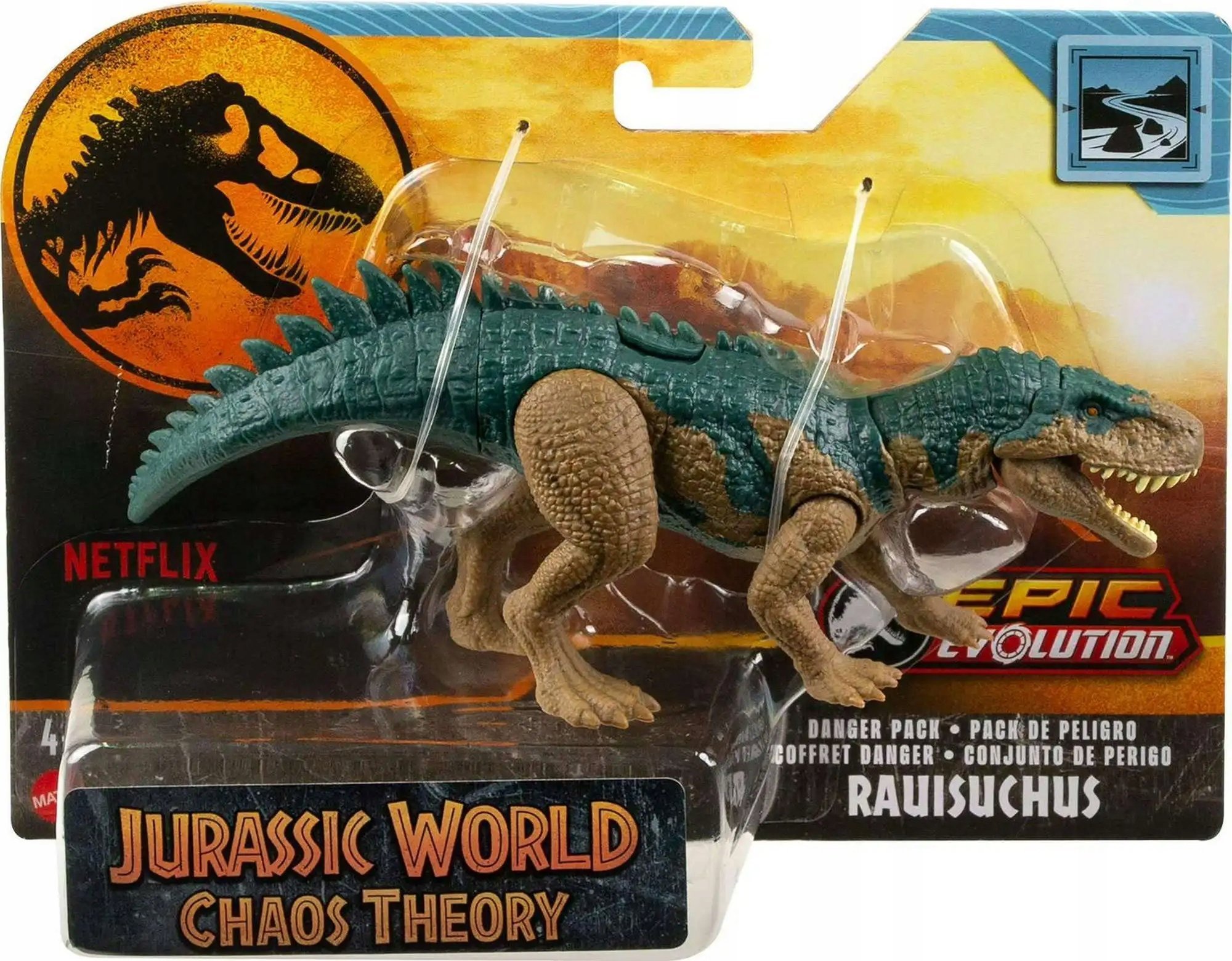 Figurka Mattel Jurassic World Niebezpieczny dinozaur HTK57