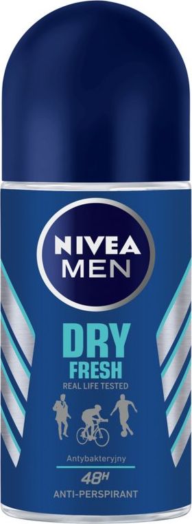 Nivea Dezodorant DRY FRESH roll-on męski 50ml - 0185991