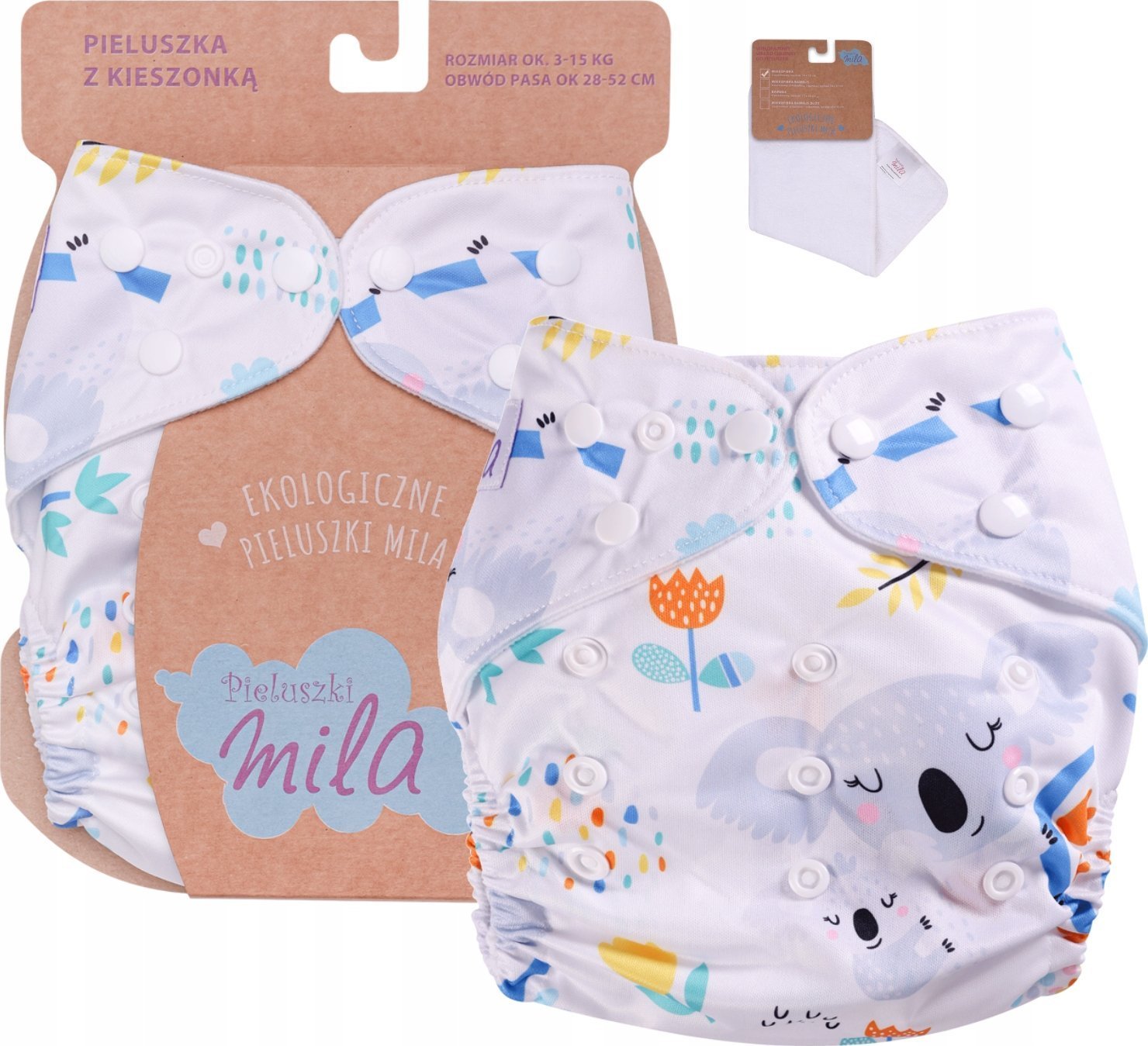 Simed SIMED PIELUSZKA Z KIESZONKĄ KOALA