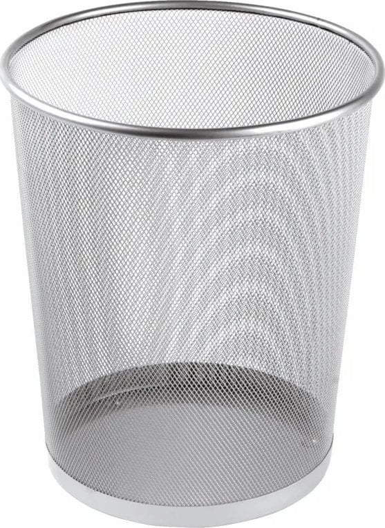Kosz na śmieci Stickn Papirkurv tråd metal sølv 18l