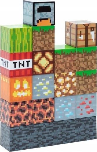 Minecraft Lampka biurkowa LED