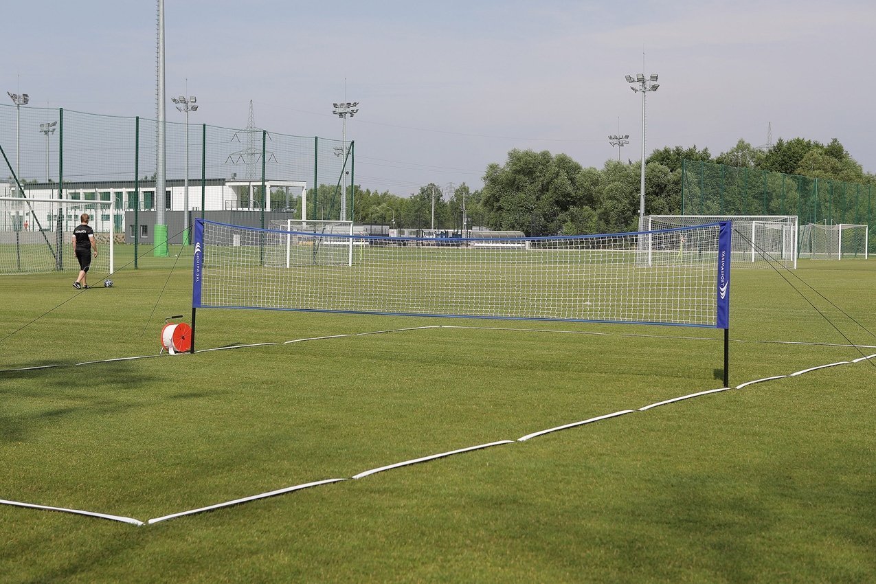 YakimaSport Zestaw do siatkonogi, siatkonoga na naturalną murawę