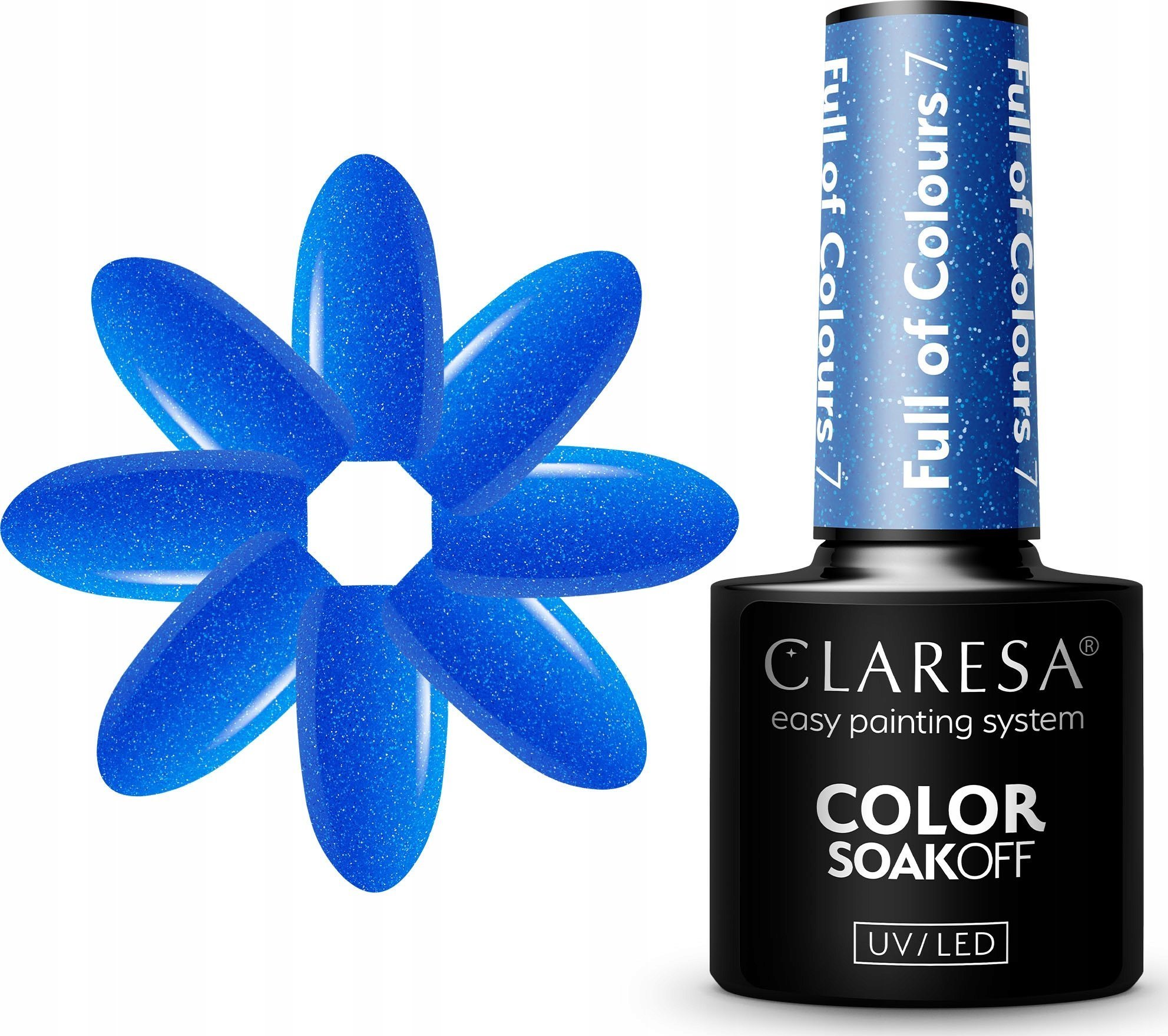 Activeshop CLARESA Lakier hybrydowy Full of colours 7 -5g