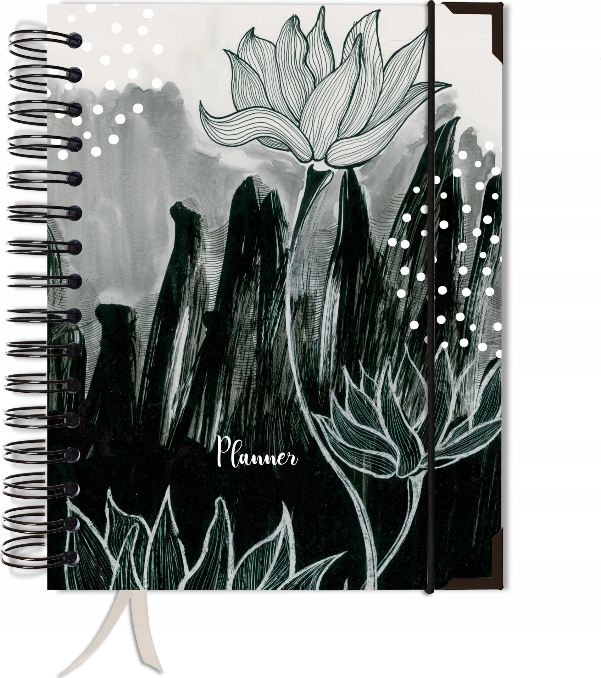 TadaPlanner Kalendarz terminarz bez dat planer książkowy A5+