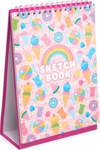 Ooly Ooly - blok rysunkowy z podstawką - słodycze