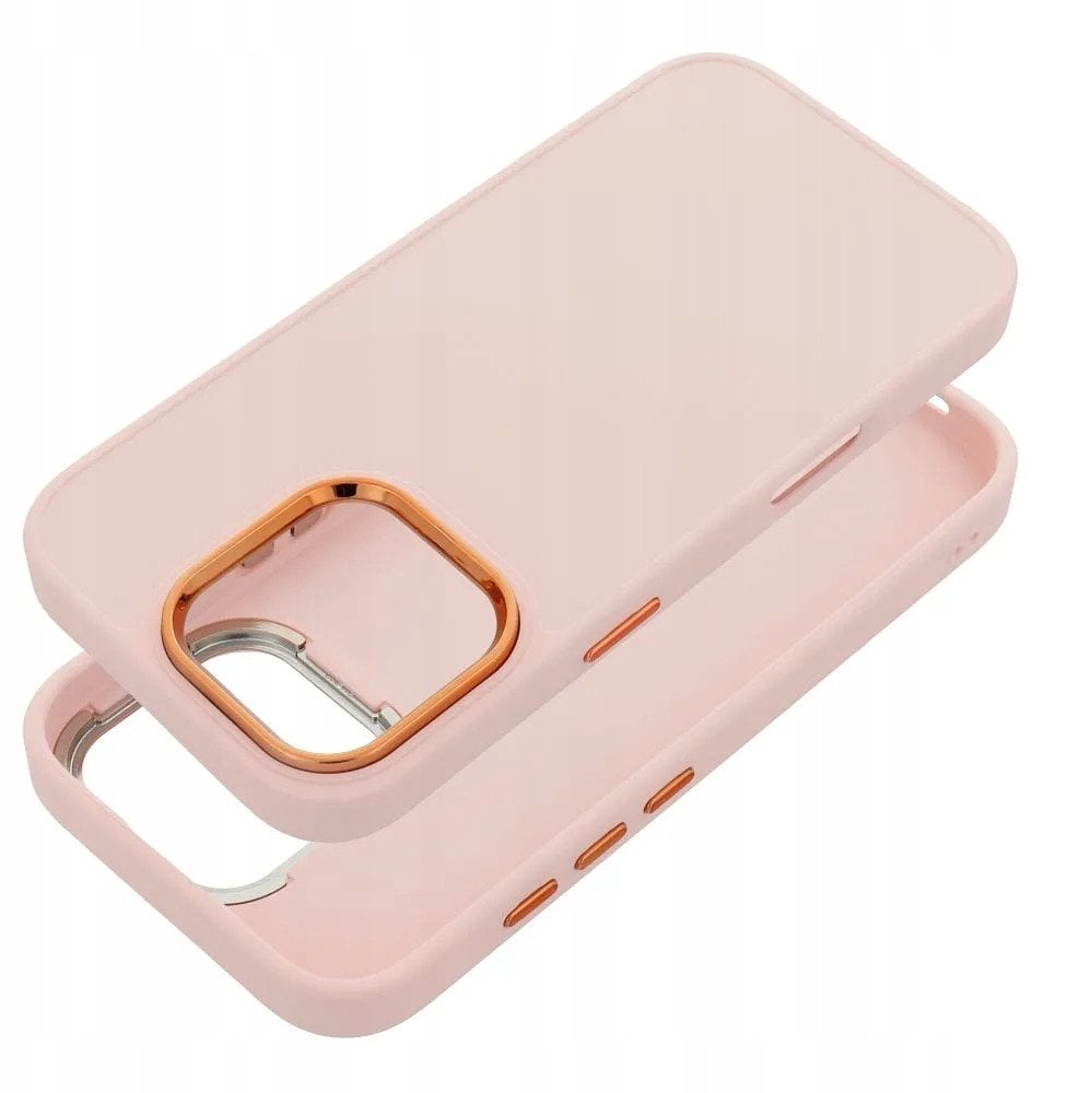 Futerał FRAME do IPHONE 17 Pro pudrowy róż