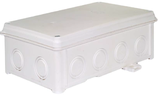 Simet Puszka elektroinstalacyjna naścienna N110x180S IP67 biała - 35270206