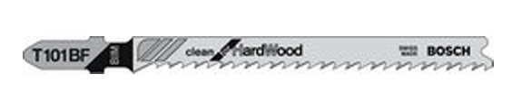 Bosch Brzeszczot do wyrzynarek Clean for Hard Wood 100mm T 101 BF 2608634234