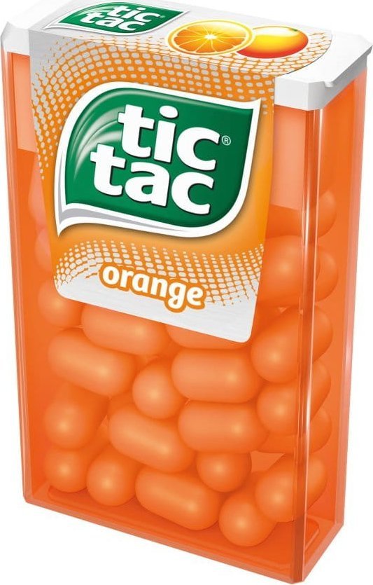 TIC TAC Drażetki O Smaku Pomarańczowym - 18G
