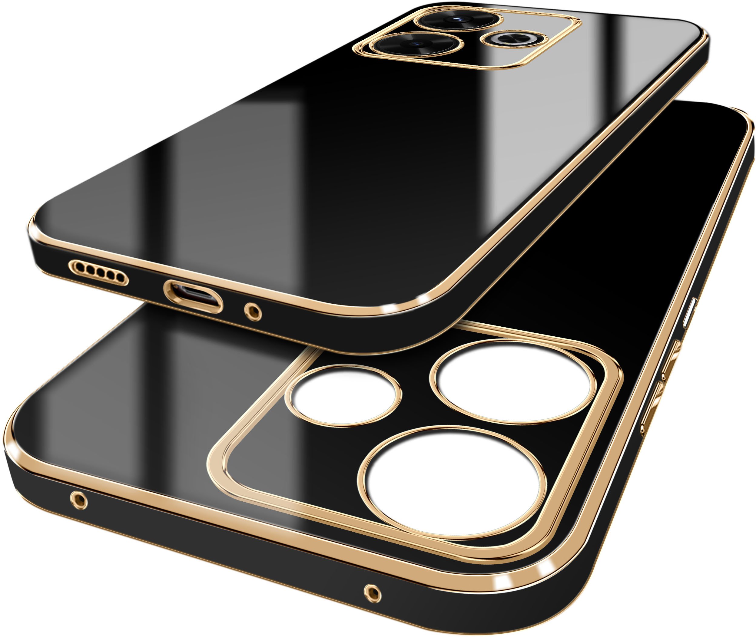 Etui do Xiaomi Redmi 13 4G | 5G | SILIKONOWE ELEGANCKIE SLIM + Szkło 9H