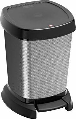 Kosz na śmieci Rotho na pedał 6L czarny (1116510273)