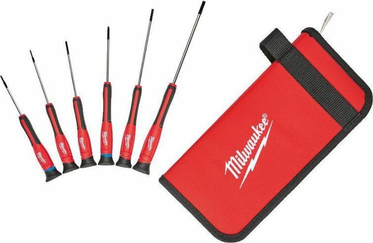 Milwaukee MILWAUKEE PREC SCREWDRIVERS. 6 pcs.
