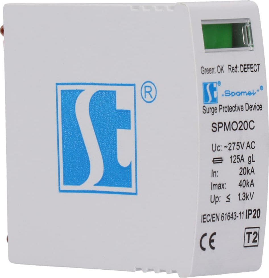 Spamel Moduł warystorowego ogranicznika przepięć typ 2 (klasa C) SPMO20C