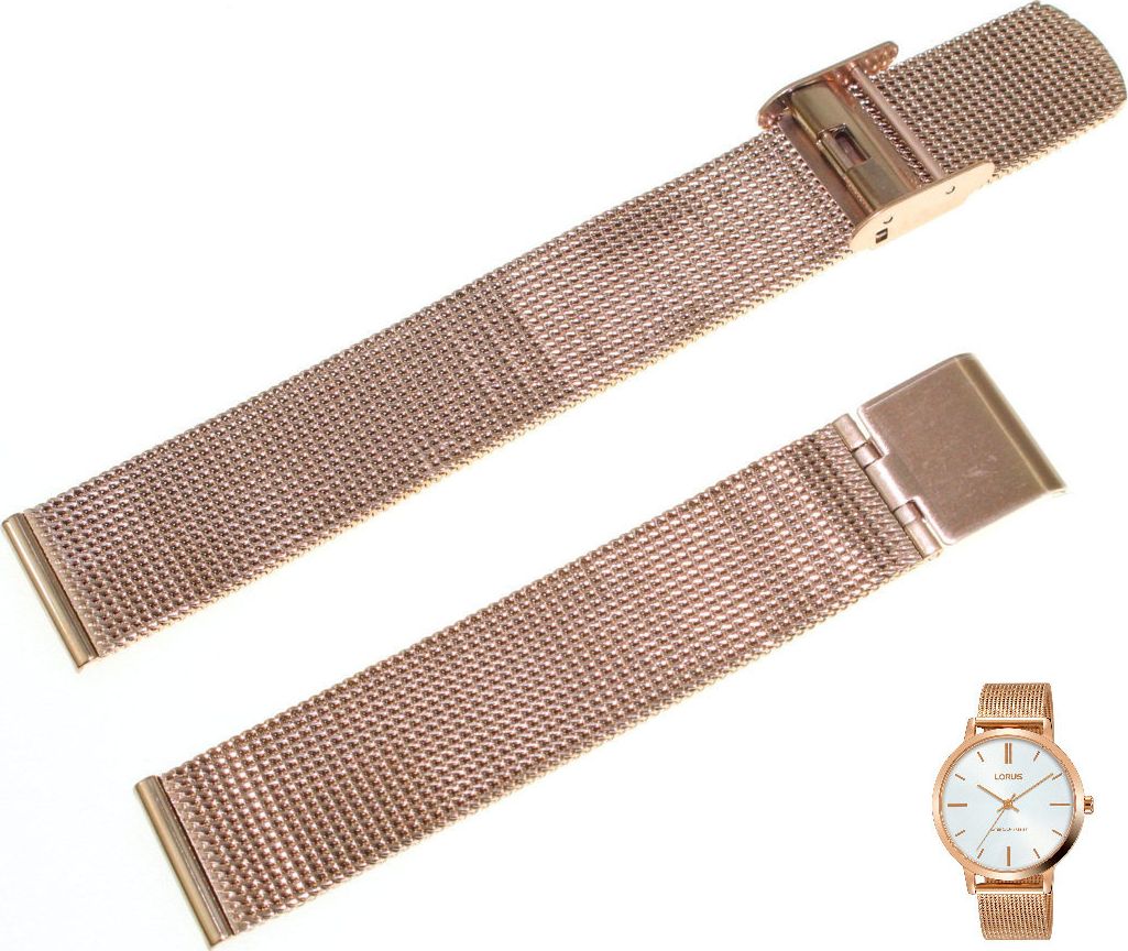 Lorus Bransoleta mesh do zegarka Lorus 16 mm RG262NX9 uniwersalny