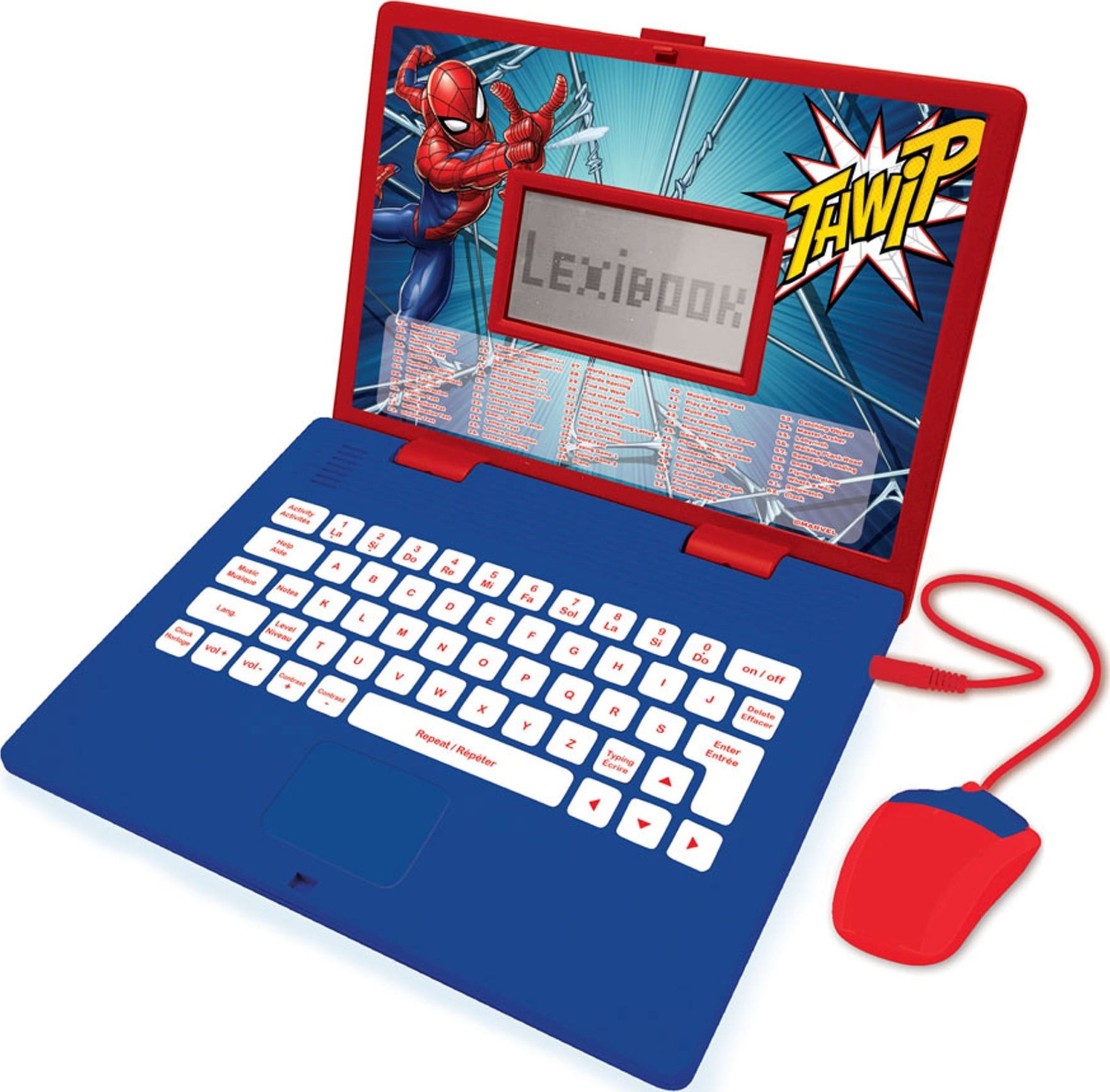Lexibook Laptop edukacyjny Spiderman PL/EN/UKR JC598SPi21