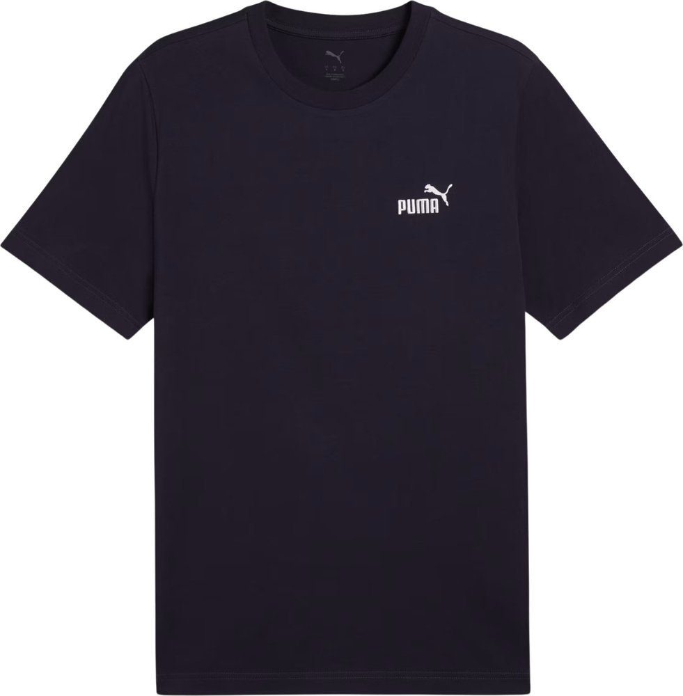 Koszulka męska Puma Ess Small No.1 Logo Tee granatowa 682534 16 S