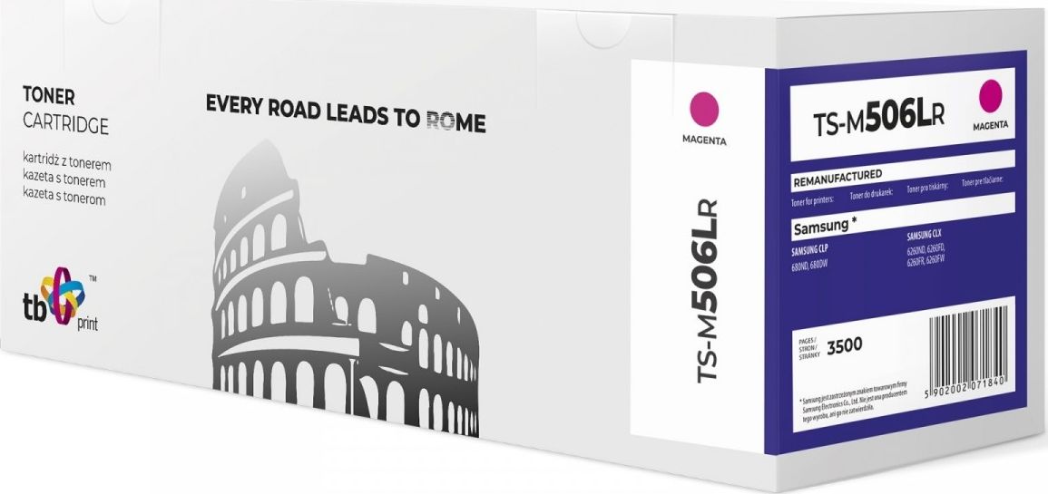 Toner TB Print Magenta Zamiennik CLT-M506L (TS-M506LR)