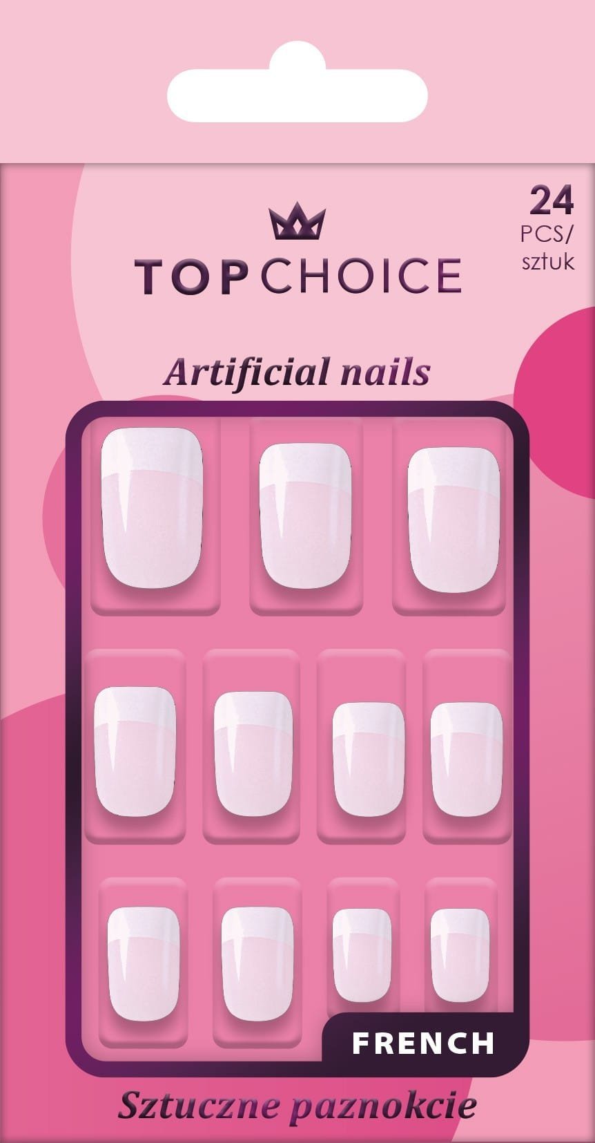 TOP CHOICE Sztuczne paznokcie
