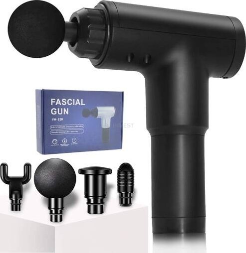 OEM PISTOLET DO MASAŻU FH-320 BLACK / CZARNY