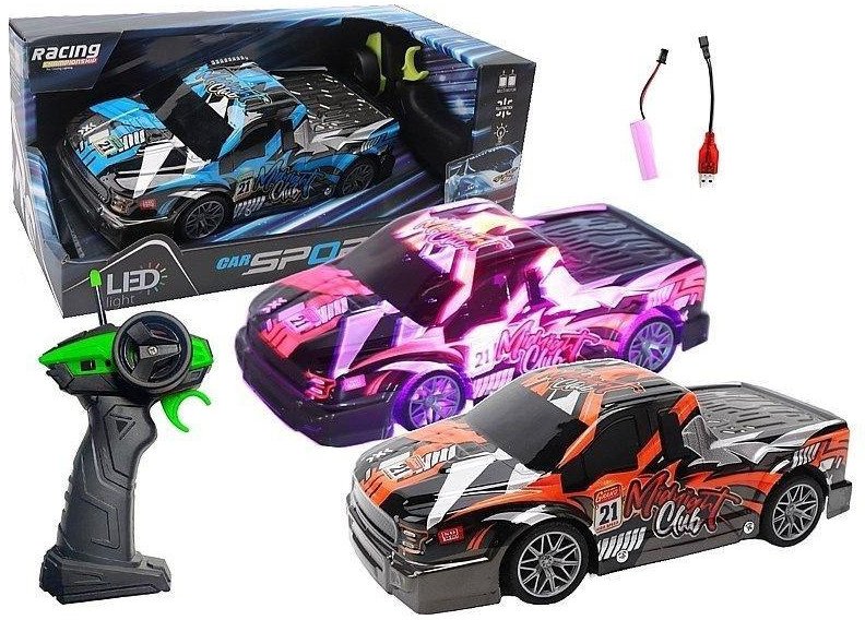 Auto sportowe na radio ze światłem 1:20 MIX
