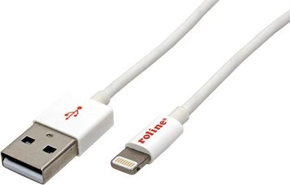 Kabel USB Roline USB-A - 1.8 m Biały (JAB-2130785)
