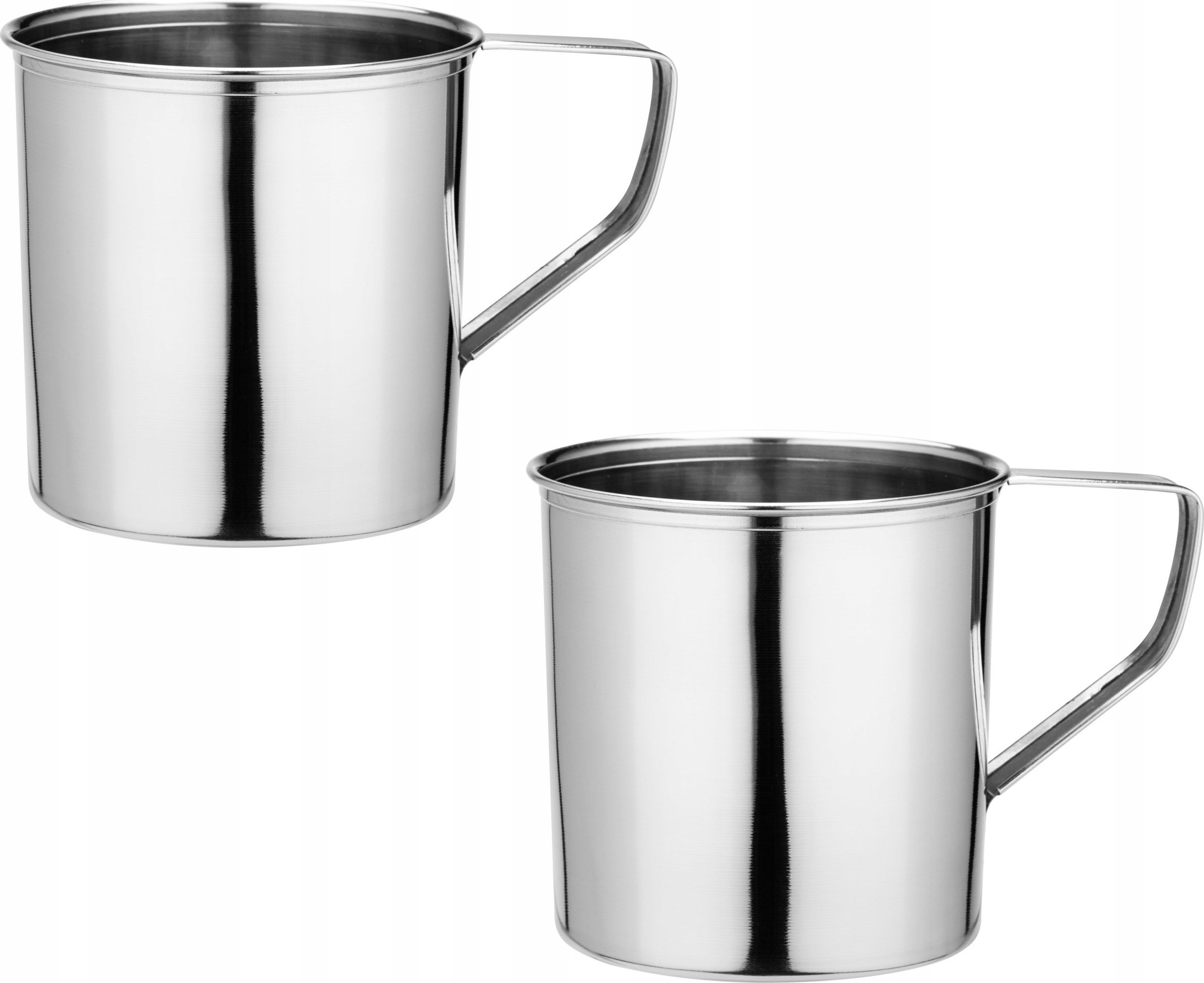 Kadax Kubek Stalowy 500ml Do Kawy Herbaty Turystyczny 2x