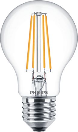 Philips Classic LEDbulb Fila 7W, A60, E27, 827, extra clear (PH-74273000)