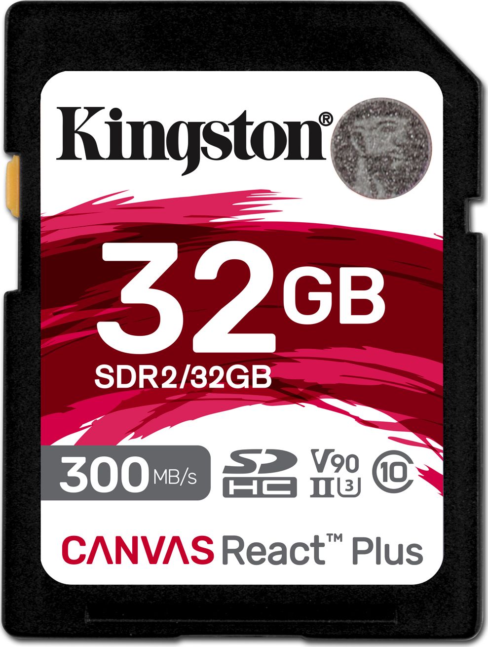 Karta Kingston Canvas React Plus SDHC 32 GB Class 10 UHS-II/U3 V90 (SDR2/32GB)