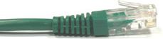 NetRack Patch cord cat.5e RJ45 1mb zielony (BZPAT1UG)