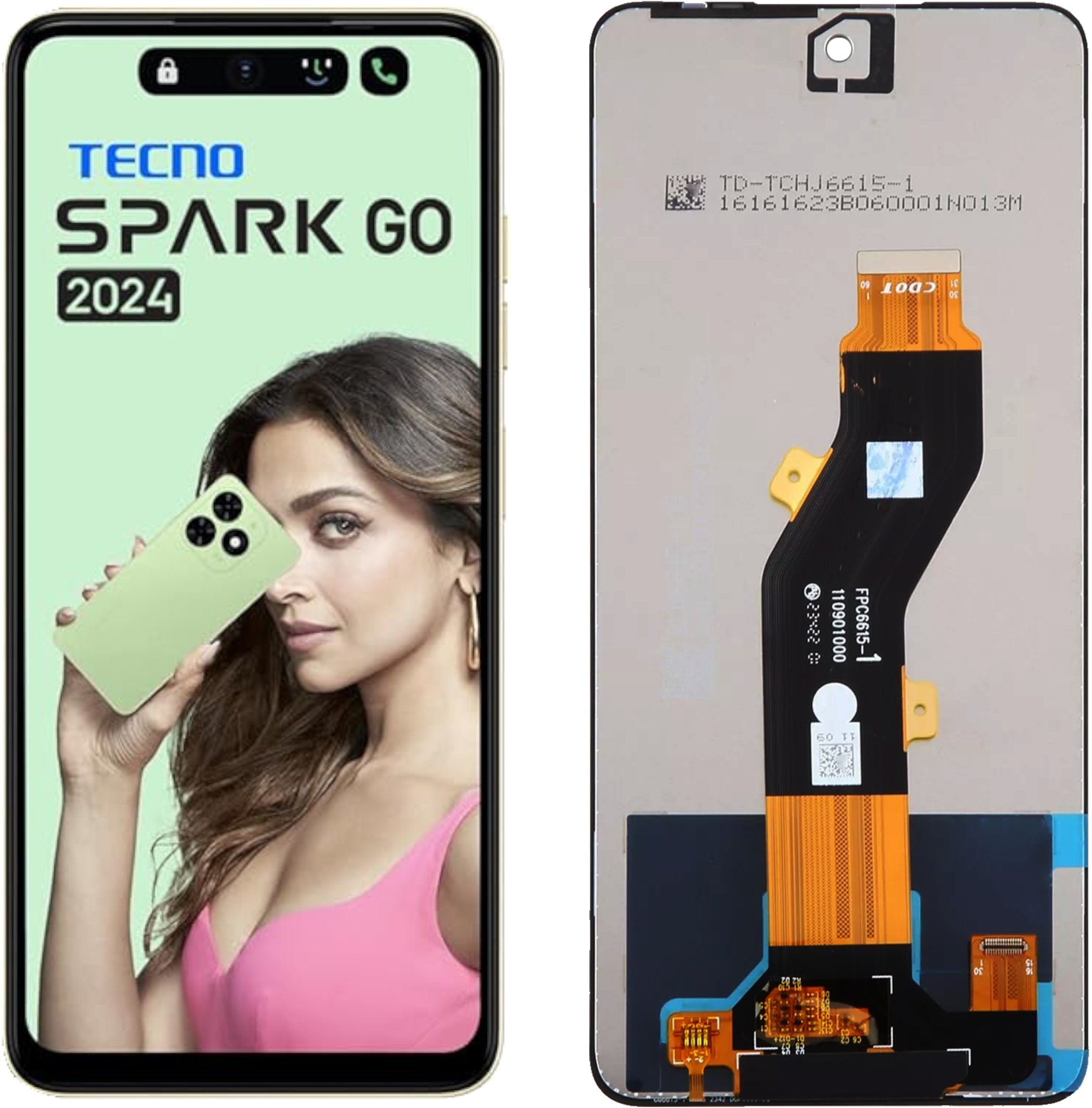 Wyświetlacz do Tecno Spark Go 2024 LCD BG6 Ekran