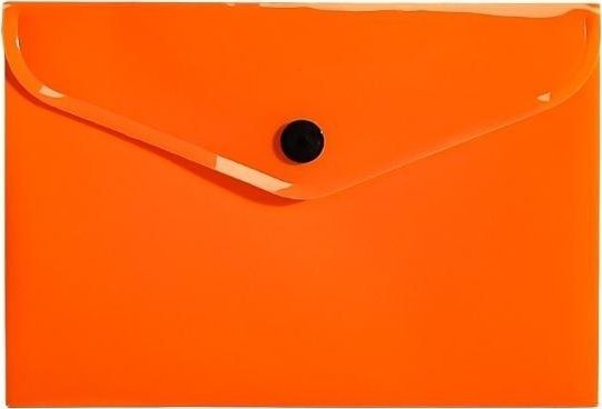 Teczka koperta A6 PP neon pomarańczowa