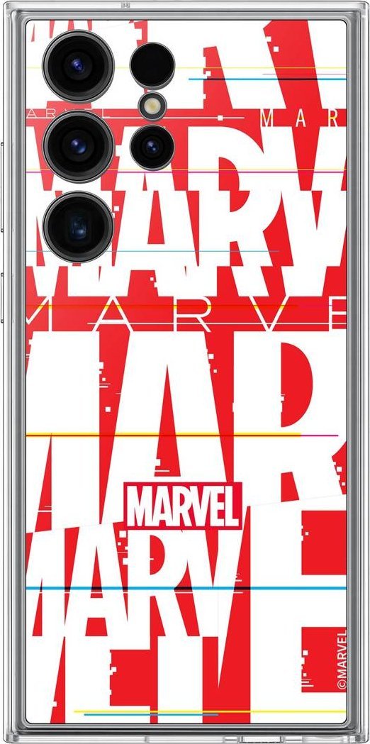 Samsung Wymienna płytka MARVEL White do Galaxy S23 Ultra (GP-TOS918HIAWW)