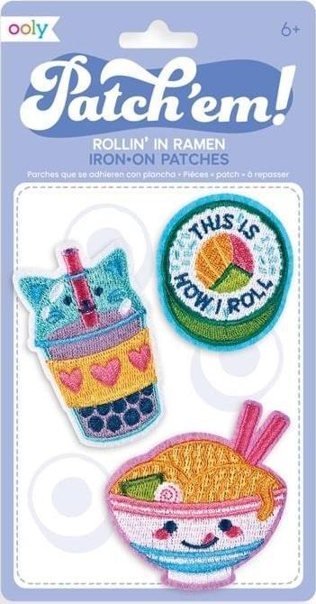 Kolorowe Baloniki Naprasowanki Patch Em - Azjatyckie Przysmaki