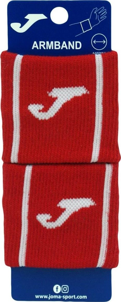 Joma FROTKA OPASKA NA RĘKĘ PODWÓJNA JOMA GAME CZERWONO BIAŁA