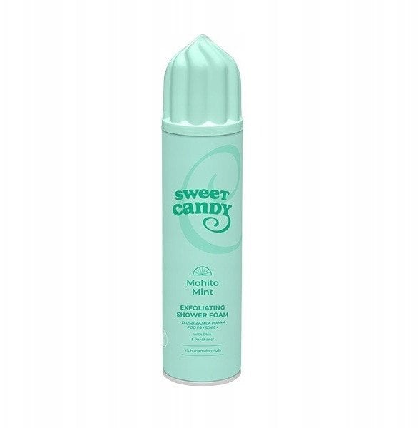 SWEET CANDY Pianka pod prysznic złuszczająca Mohito Mint 250 ml