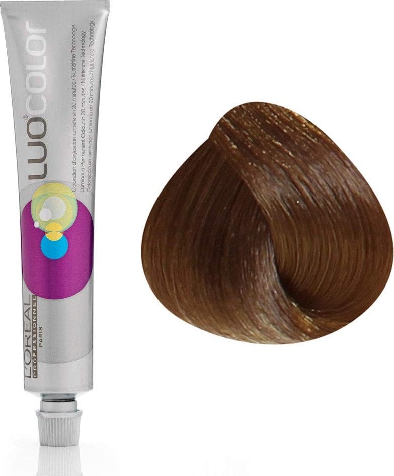 L’Oreal Paris L'Oreal Professionnel, LuoColor, Ammonia-Free, Permanent Hair Dye, 6.34 Dark Blonde Golden Copper, 50 ml For Women