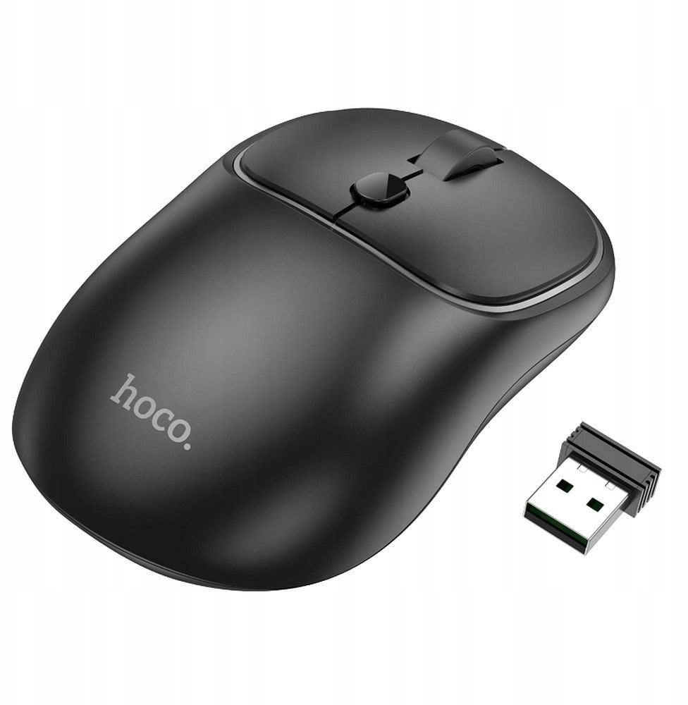 Myszka bezprzewodowa Hoco 2,4G 1600 dpi GM25 czarna