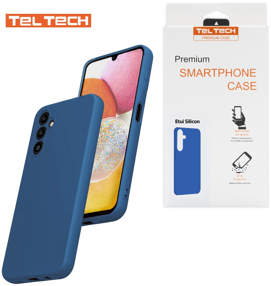 TELTECH NAKŁADKA SILICON CASE DO SAMSUNG GALAXY S25 ULTRA NIEBIESKA