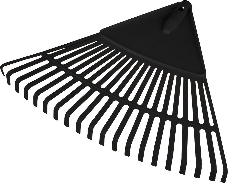 Verto Grabie do liści duże, czarne