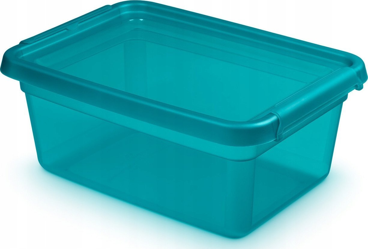 Moxom Pojemnik do przechowywania MOXOM BaseStore Color, 12,5l, ocean, transparentny niebieski