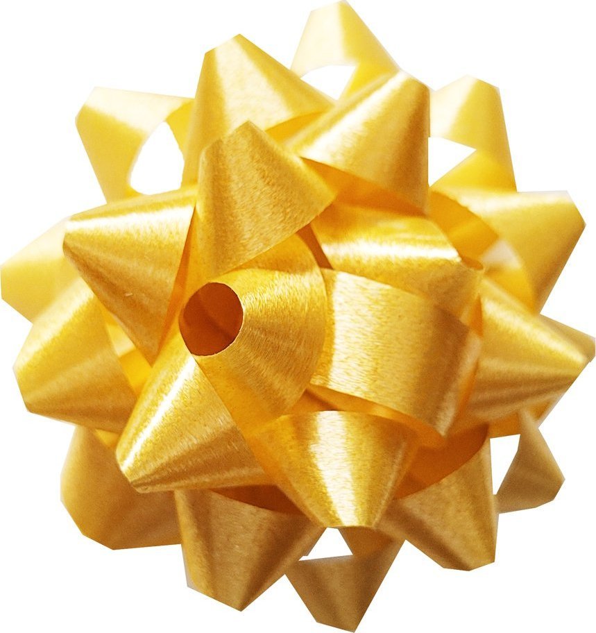 Fastima Rozetka wstążka kokardka do prezentów 1szt. 7cm K34