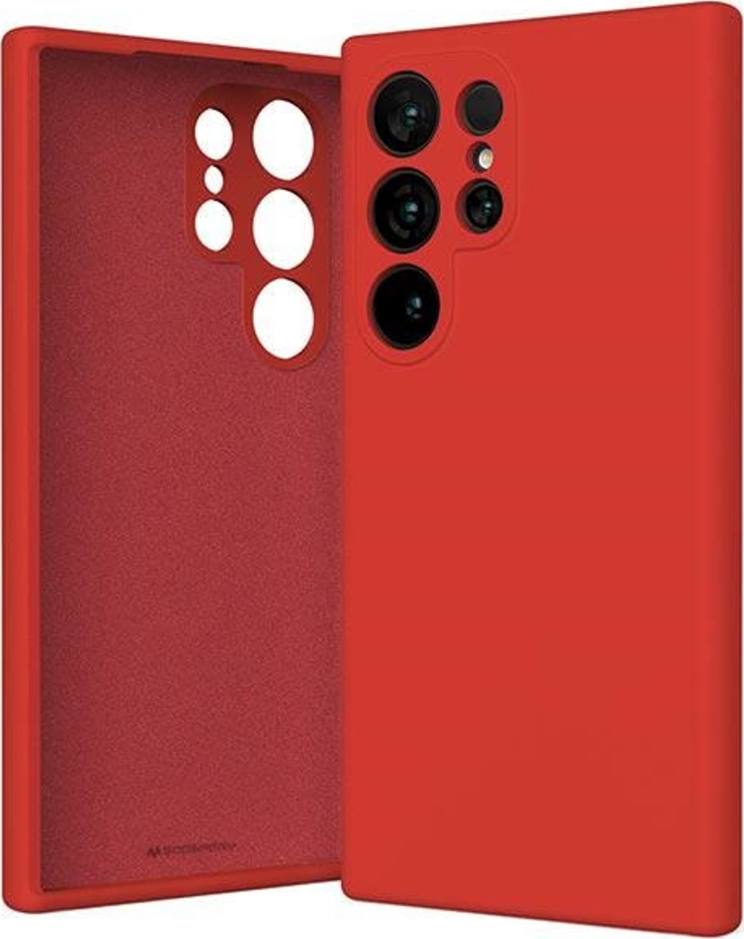 Mercury Mercury Silicone Sam S24 Ultra S928 czerwony/red