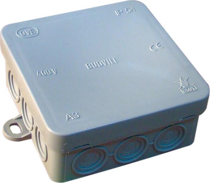 Tracon Electric Puszka natynkowa elastyczna A3 85x85x37 IP54